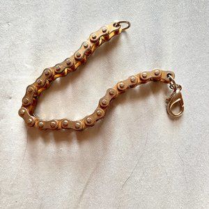 Bike chain bracelet